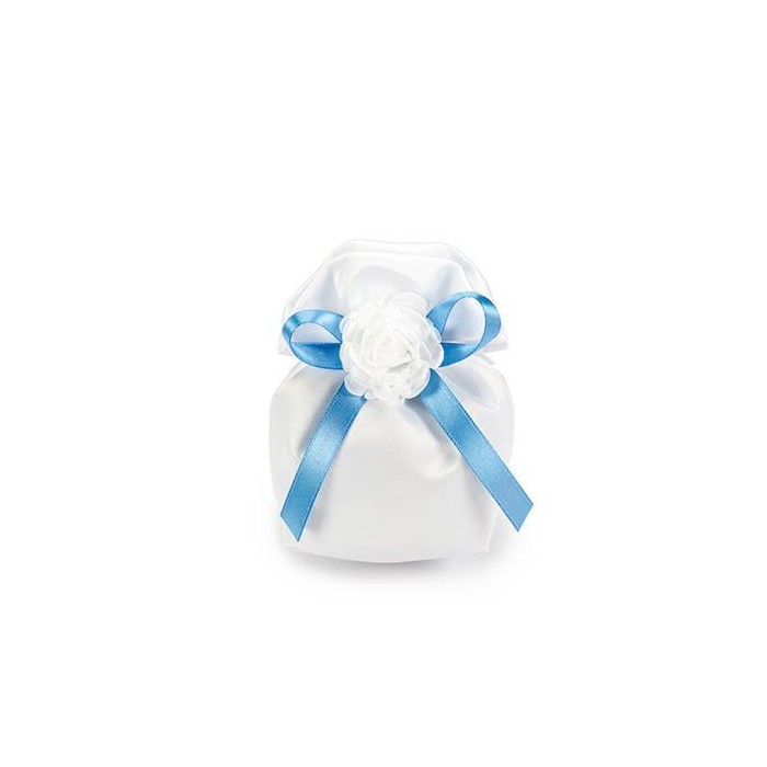 SACCHETTO RASO BON BON 12XH13 BIANCO